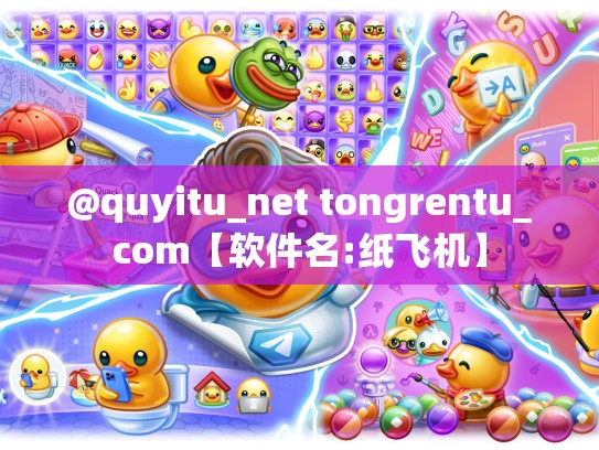 @quyitu_net tongrentu_com【软件名:纸飞机】