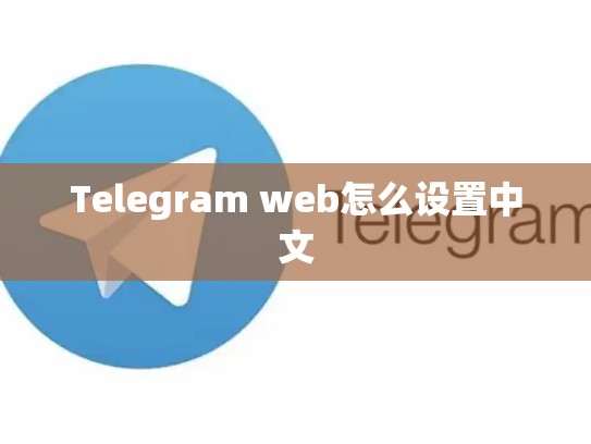 Telegram web怎么设置中文