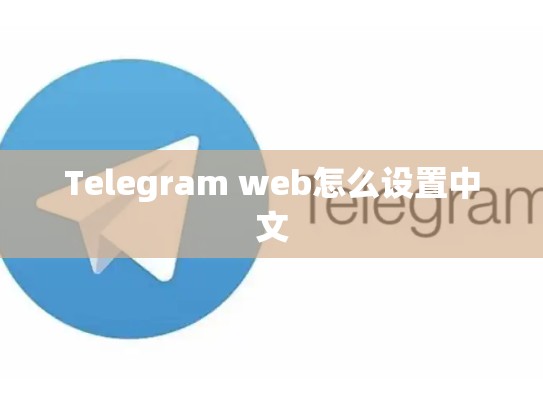 Telegram web怎么设置中文