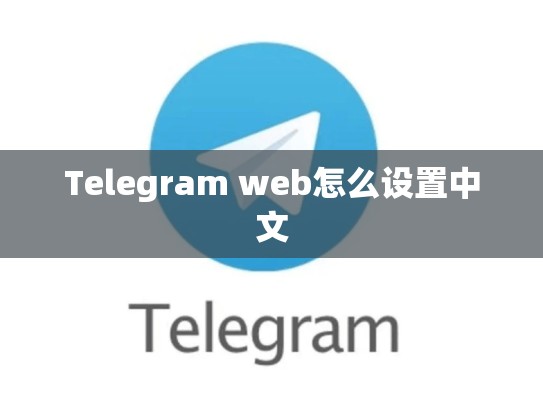 Telegram web怎么设置中文