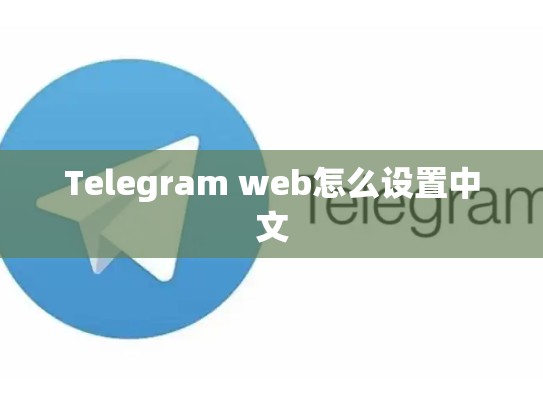 Telegram web怎么设置中文
