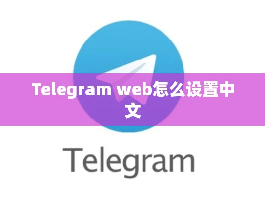 Telegram web怎么设置中文