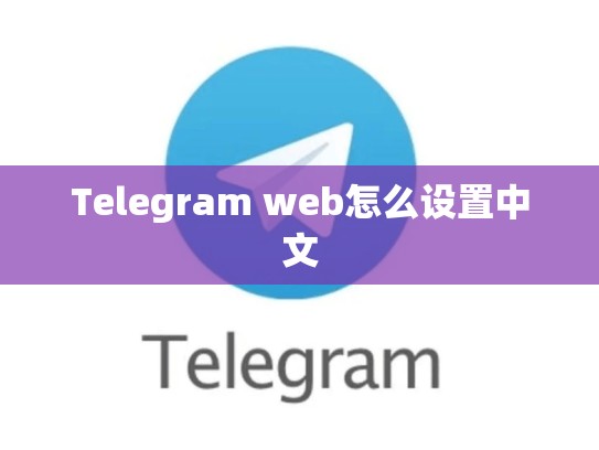Telegram web怎么设置中文